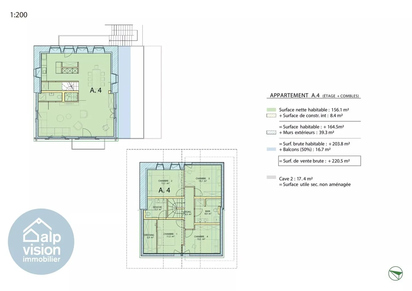 DUPLEX 5,5 CHAMBRES SPACIEUX LUMINEUX NENDAZ 4 VALLÉES - Photo 8 sur 11