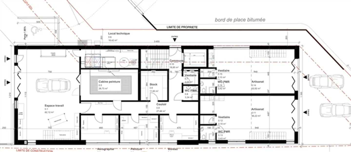 Fétigny, terrain industriel à vendre, équipé, avec permis valide - Photo 8 sur 11