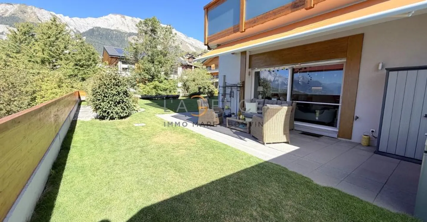Arbaz - Eine großzügige Gartenwohnung mit Blick auf die Walliser Alpen - Foto 5 von 6