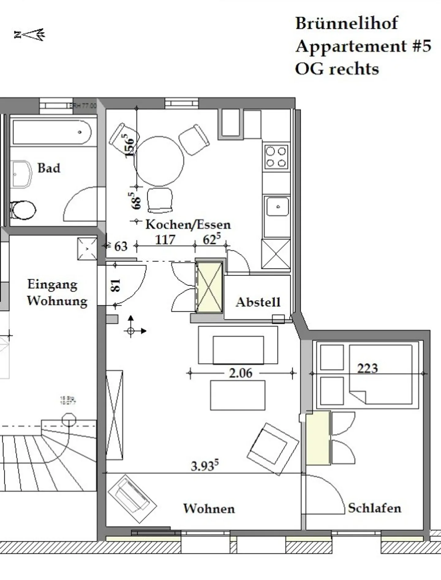Wohnung im Altbau Riegelhaus 3min vom See - Foto 10 von 10