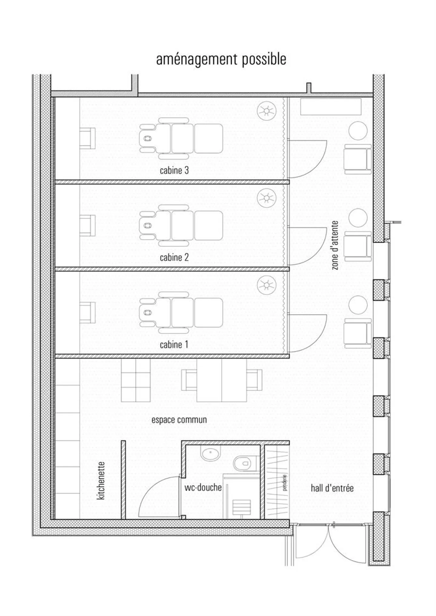 Neues Gewerbeobjekt in Sion im charmanten Viertel Platta - Foto 4 von 5