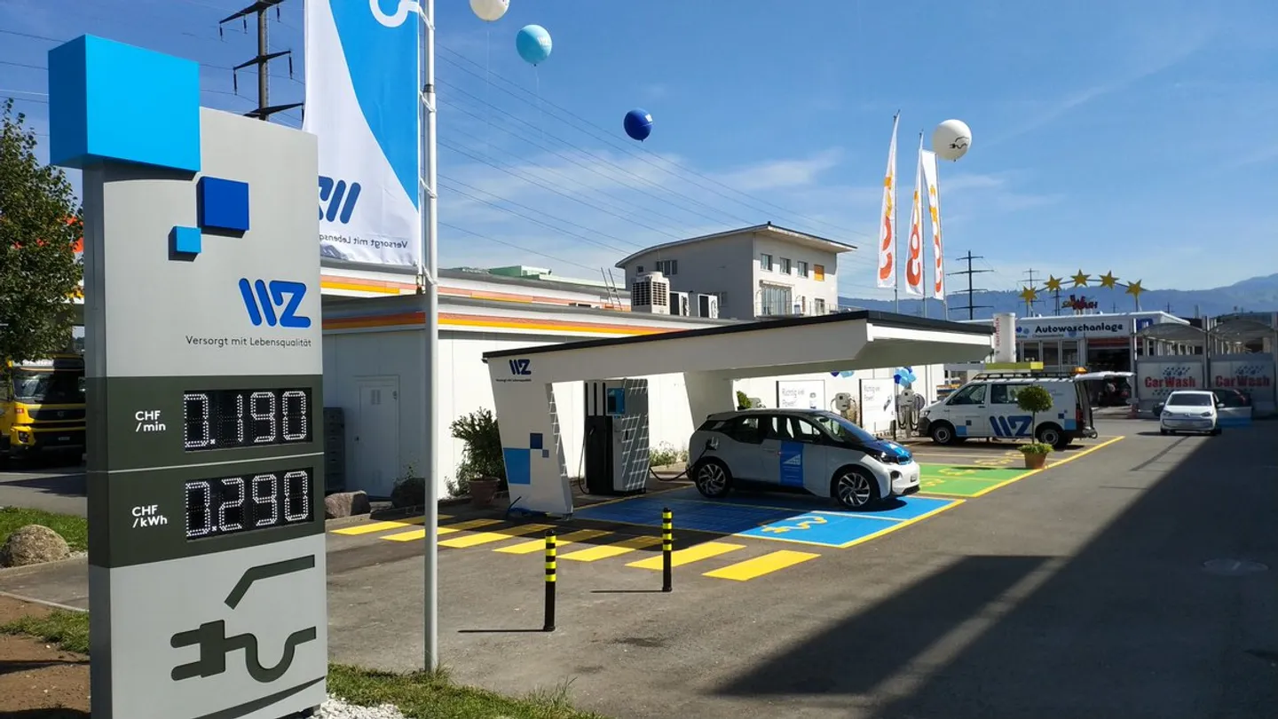 Posti auto all'aperto per veicoli elettrici, Blegistrasse 2 - Foto 1 di 1