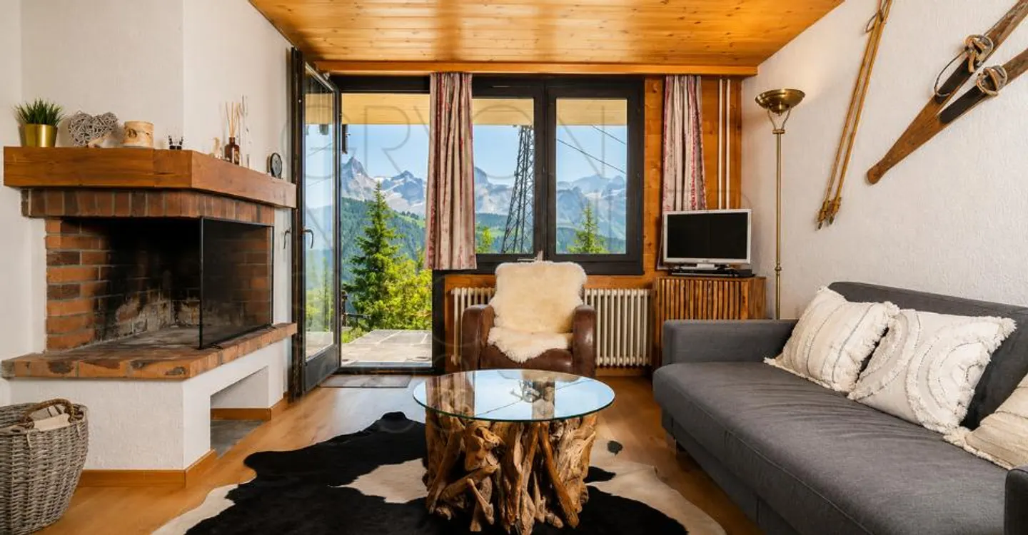 Alpe des Chaux – 2,5 locali ristrutturati con terrazza e vista - Foto 3 di 7
