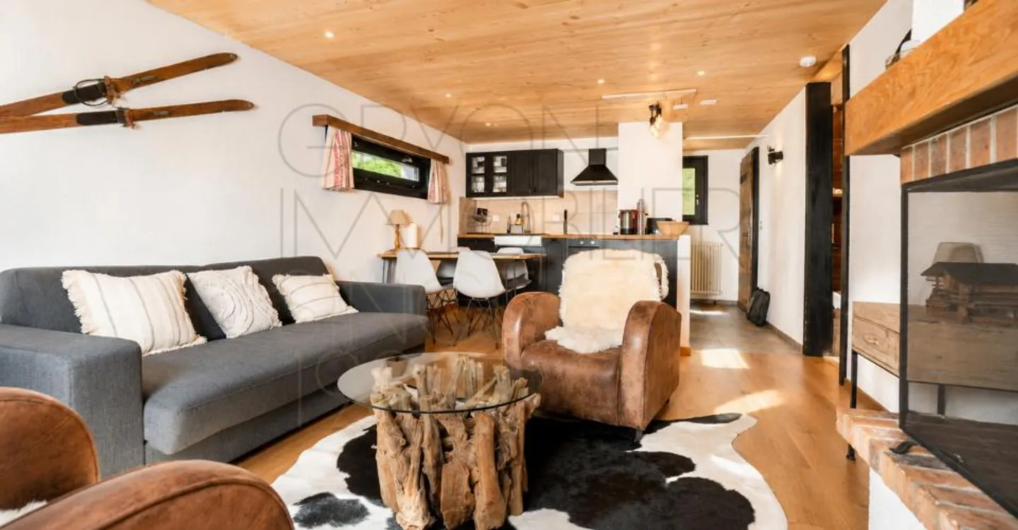 Alpe des Chaux – 2,5 locali ristrutturati con terrazza e vista - Foto 1 di 7