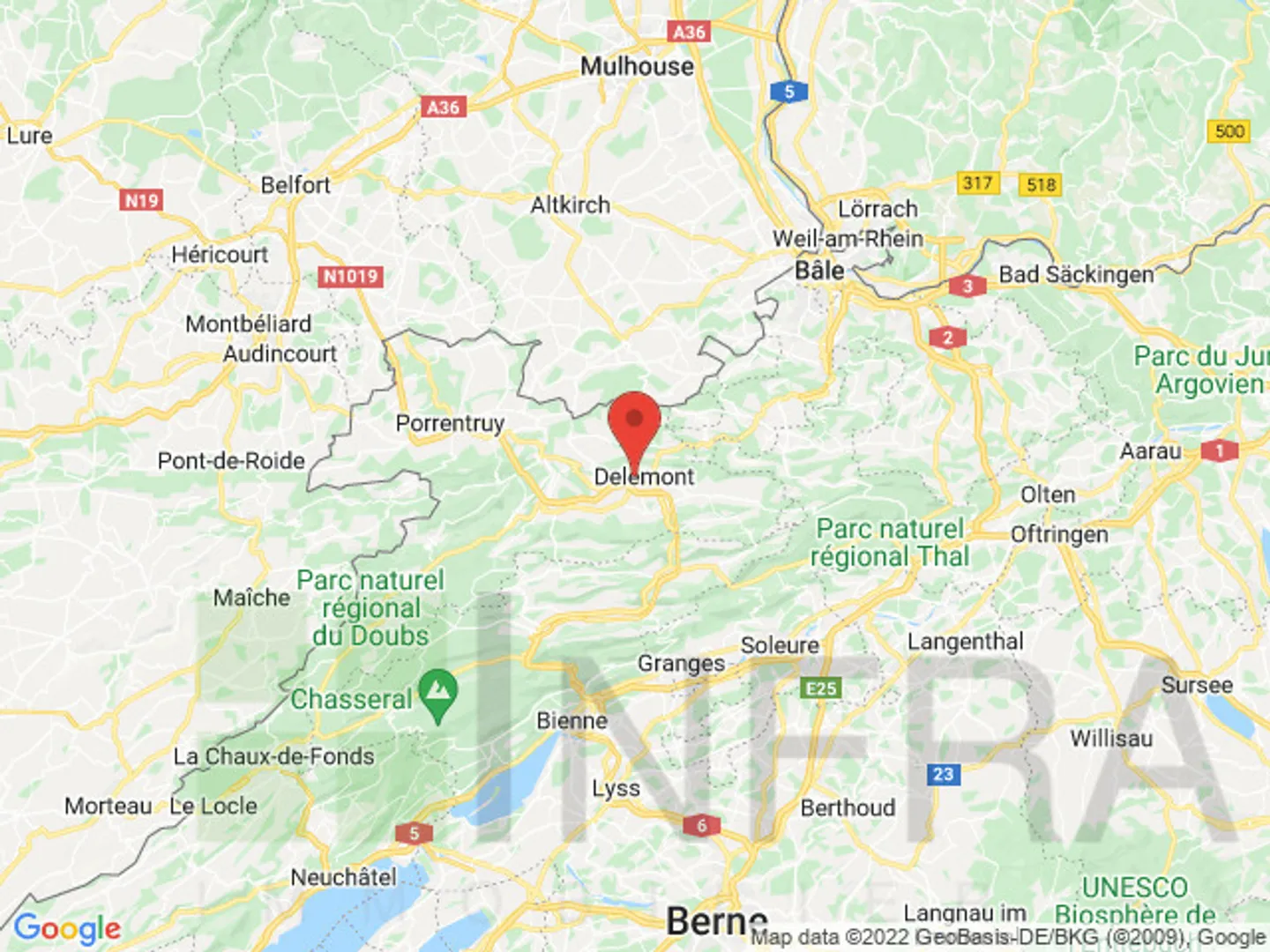 Delémont, Zone Inodel - Gewerbe-/Bürofläche zu vermieten - Foto 15 von 16