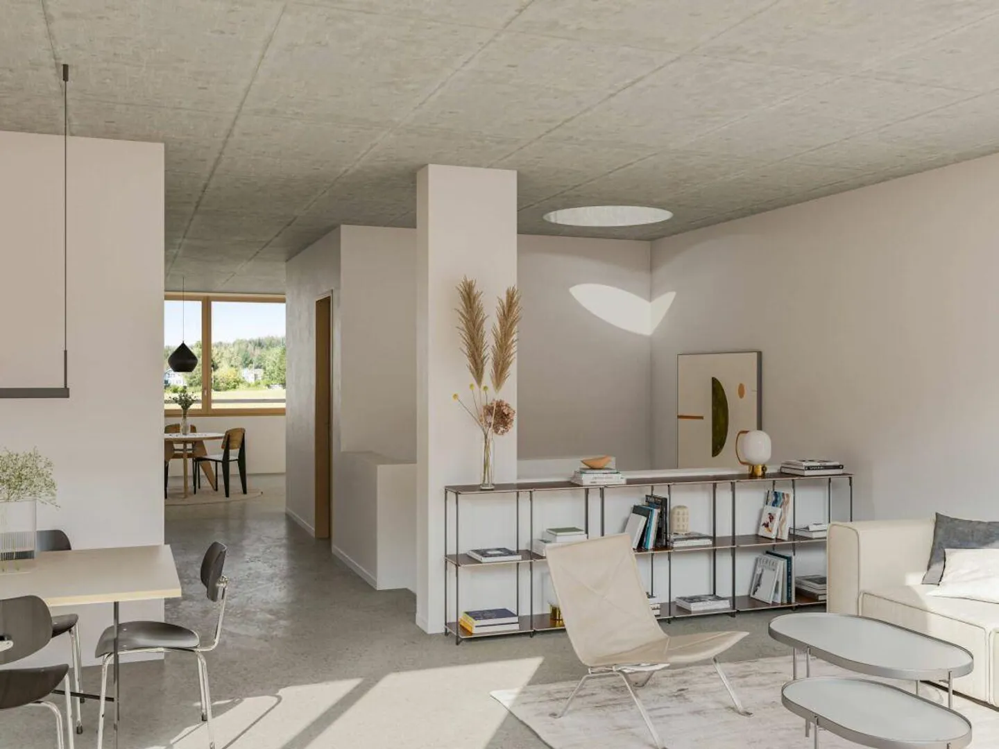 Wohnen im Neubau: Maisonette-Traum mit Gartensitzplatz und Alpensicht! - Foto 4 von 7