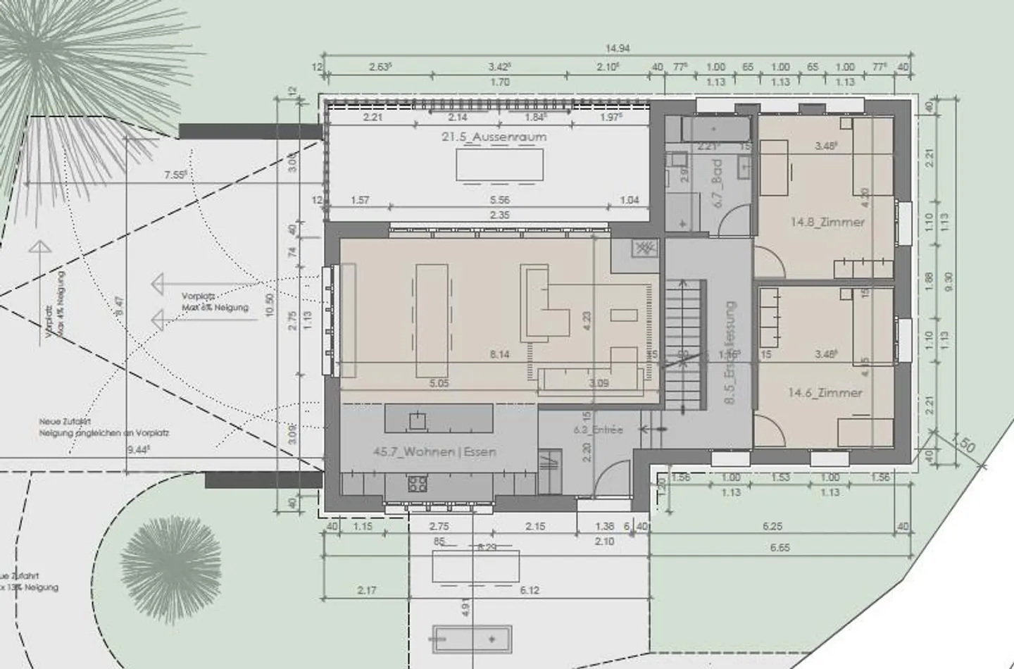 Charmantes Einfamilienhaus mit Aussicht - Foto 7 von 7