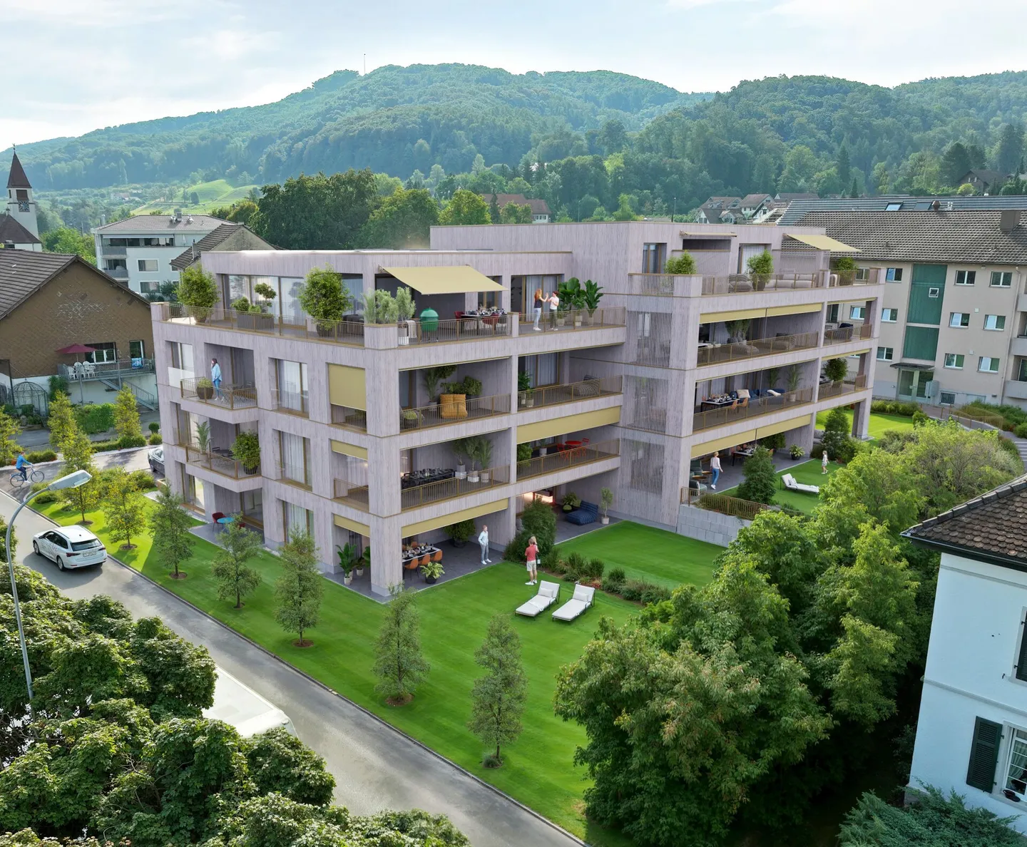 Appartamento al piano terra di 3,5 locali con 117m2 di quota di terreno - Foto 7 di 10