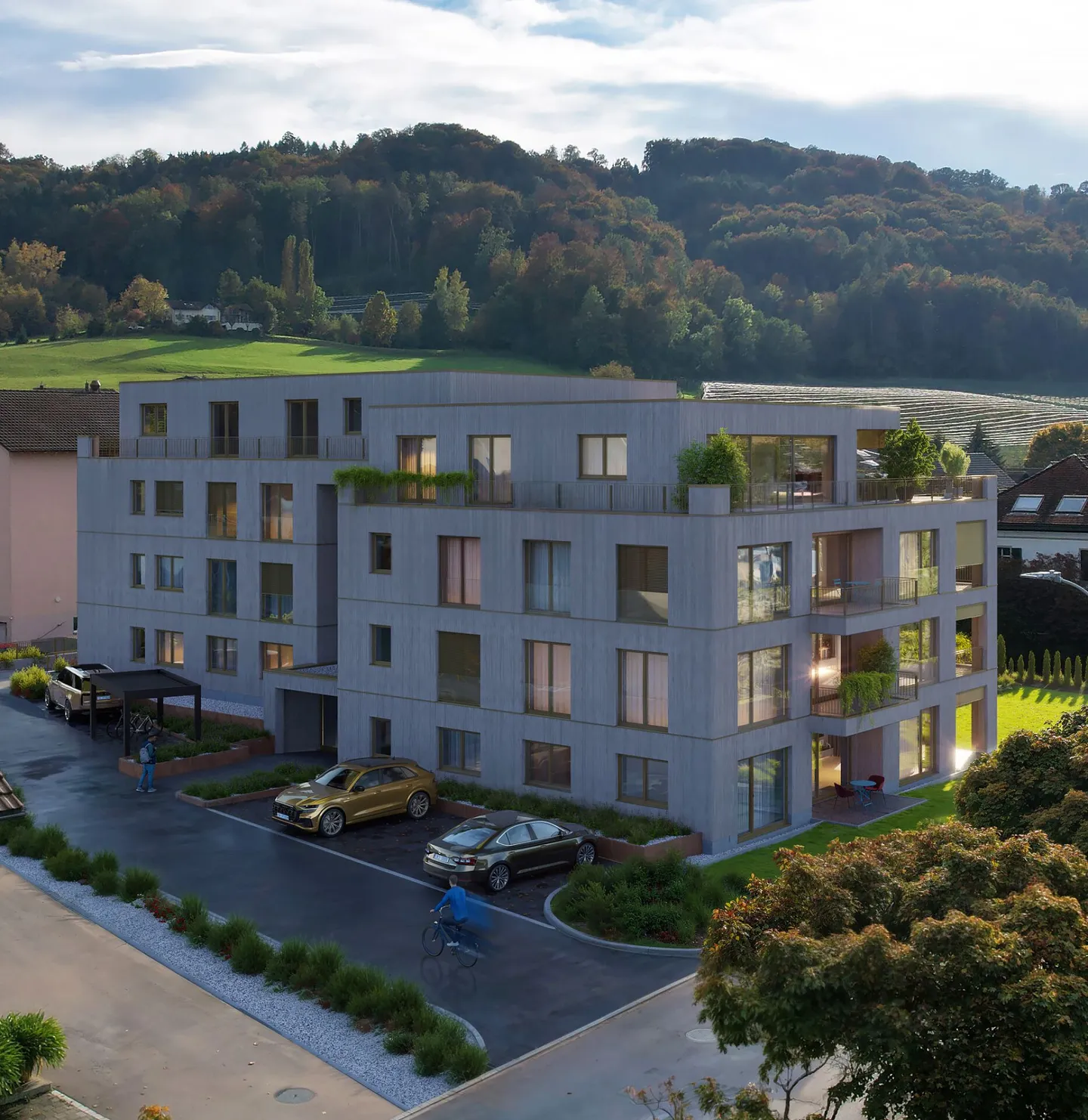 Appartamento al piano terra di 3,5 locali con 117m2 di quota di terreno - Foto 6 di 10