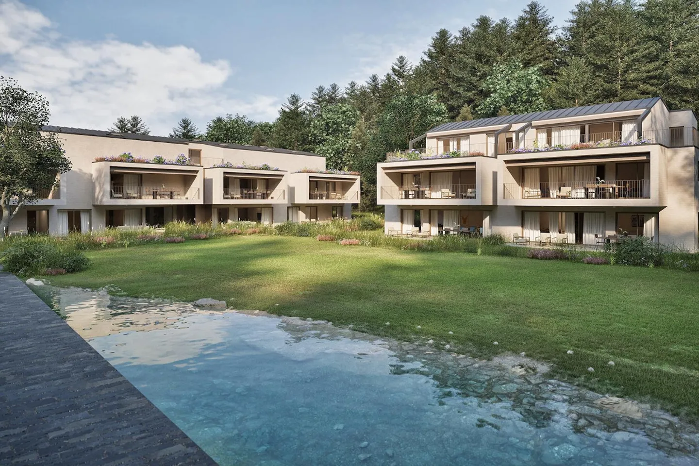 NEW RESIDENCE HAWA - MODERN 4.5-ROOM APARTMENT WITH LARGE TERRACES - Photo 1 of 13