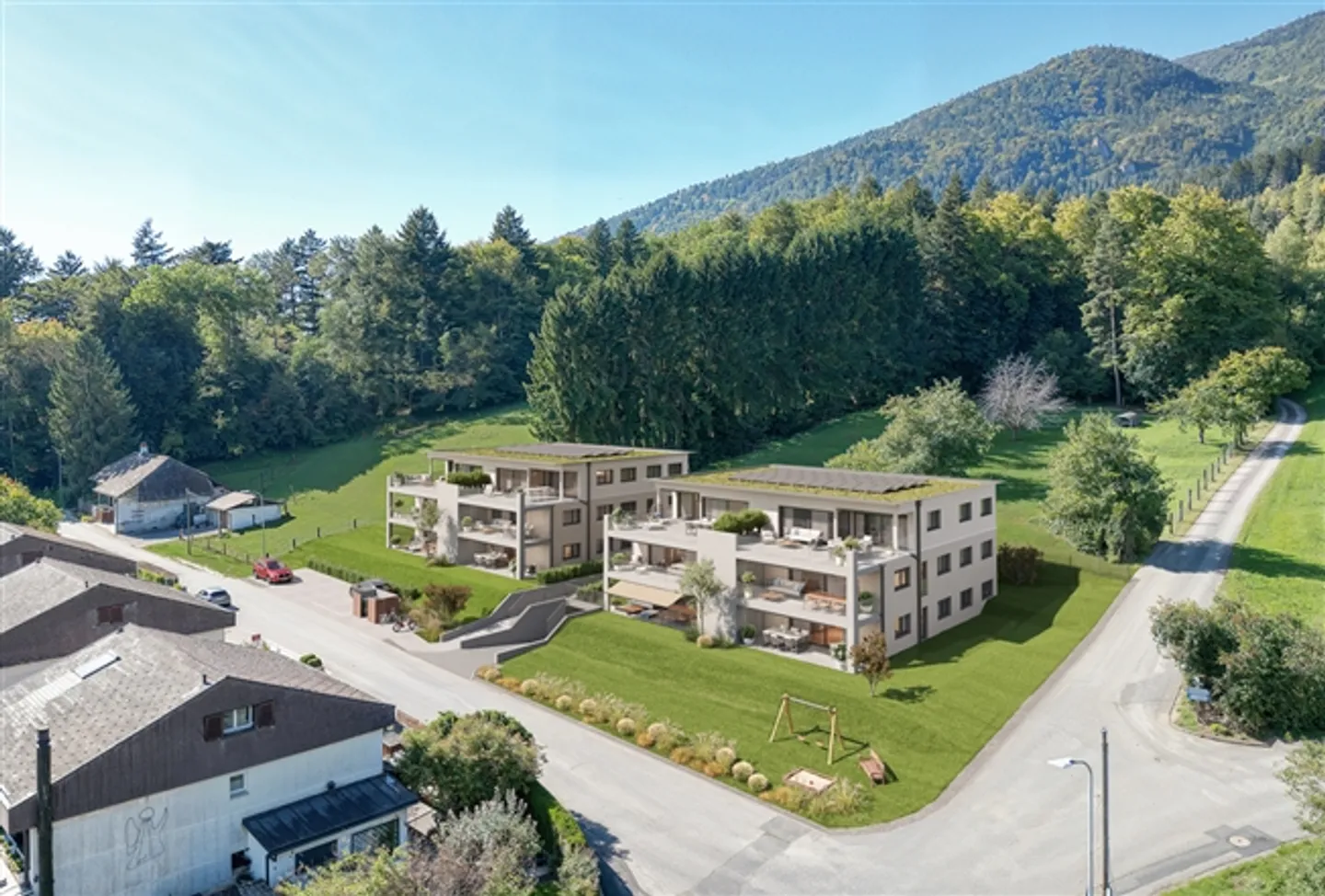 Appartement de 5,5 pièces au rez-de-chaussée B dans la maison B avec 137 m² de surface habitable nette, 25 m² de patio couvert - Photo 2 sur 14