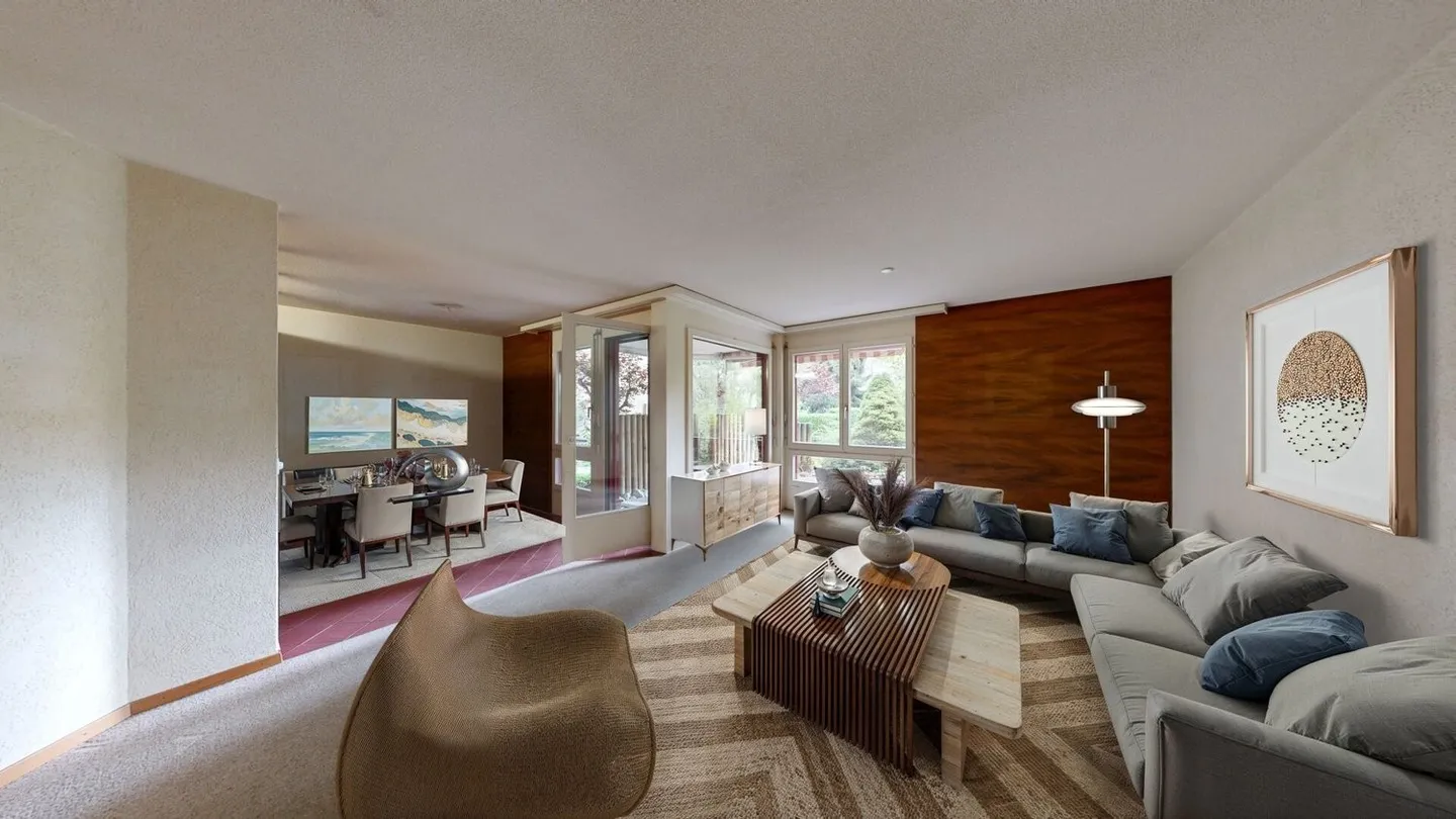 Appartement au rez-de-chaussée adapté aux personnes âgées au centre de Burgdorf - Photo 2 sur 11