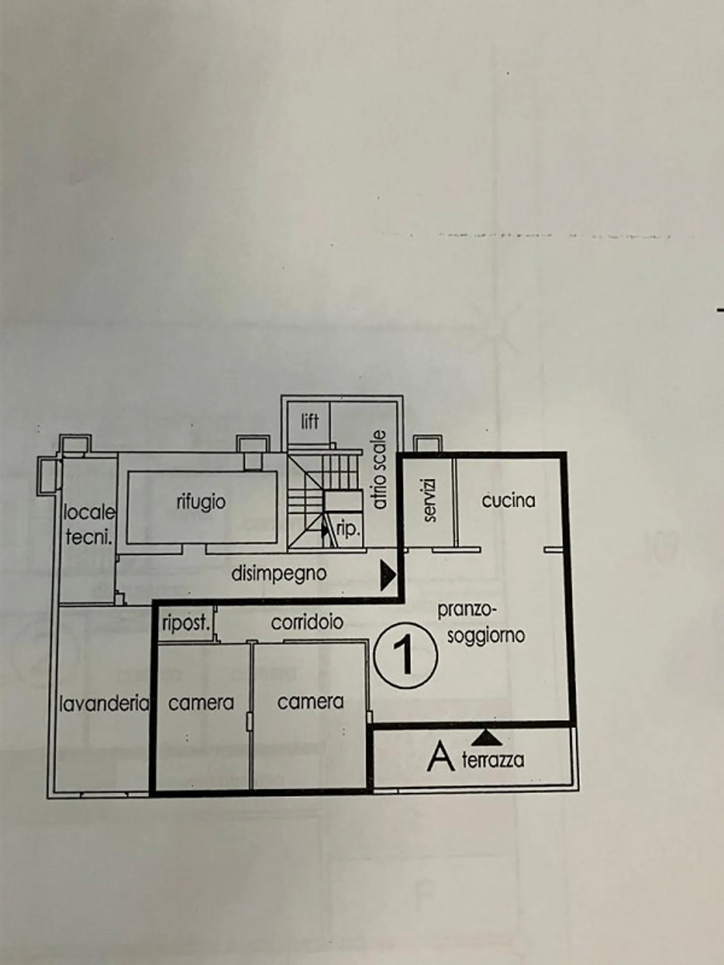 Appartamento di 3 1/2 locali nel primo piano - Foto 9 di 10