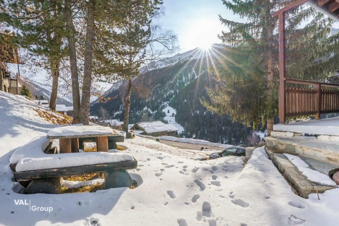 Chalet incantevole nel cuore di Ayer con vista mozzafiato - Foto 9 di 12