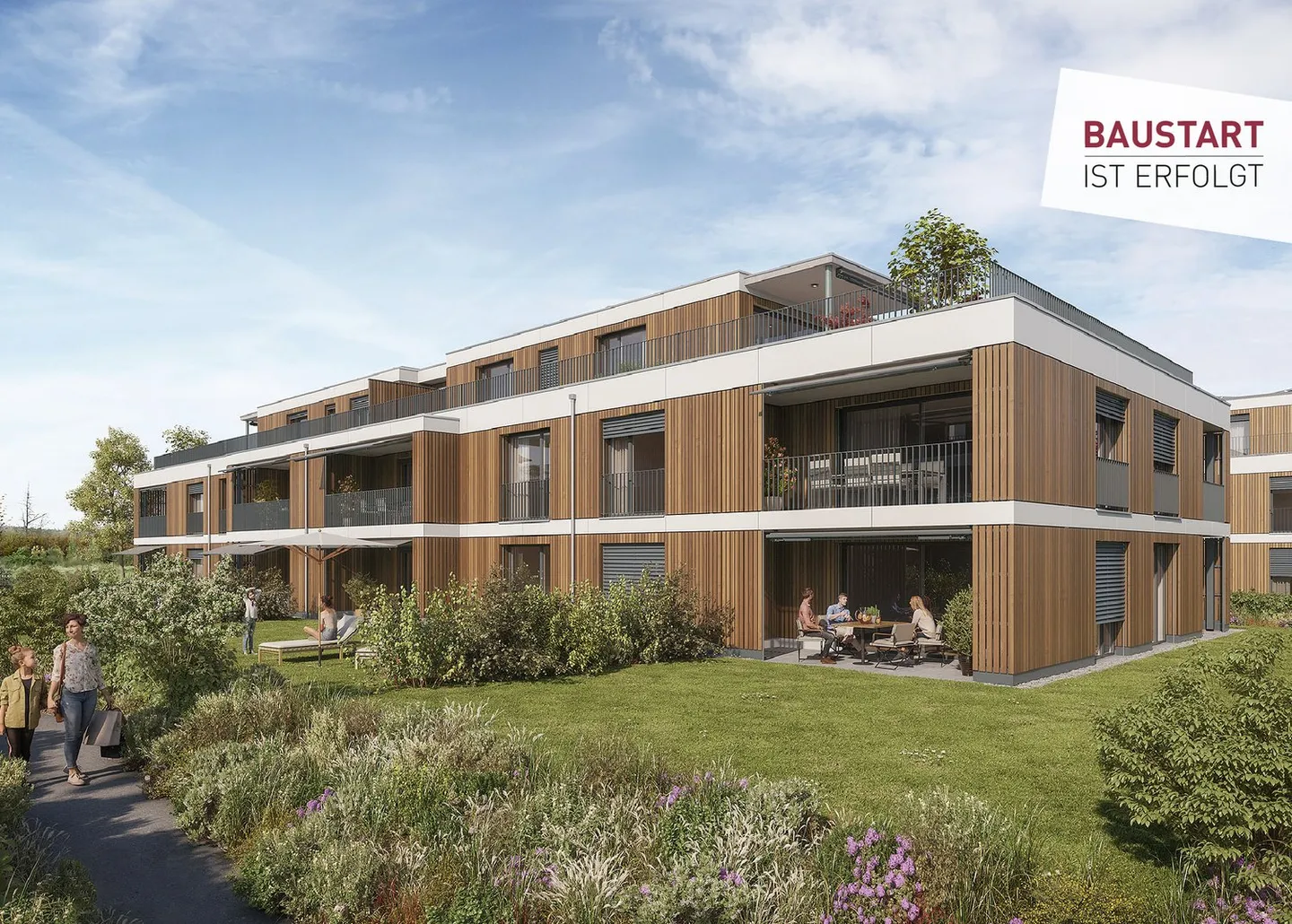 Nouvelles constructions de condominiums de 3,5 pièces "hirsch-park" au Uerkenweg 37 & 39, Oberentfelden - Photo 1 sur 4