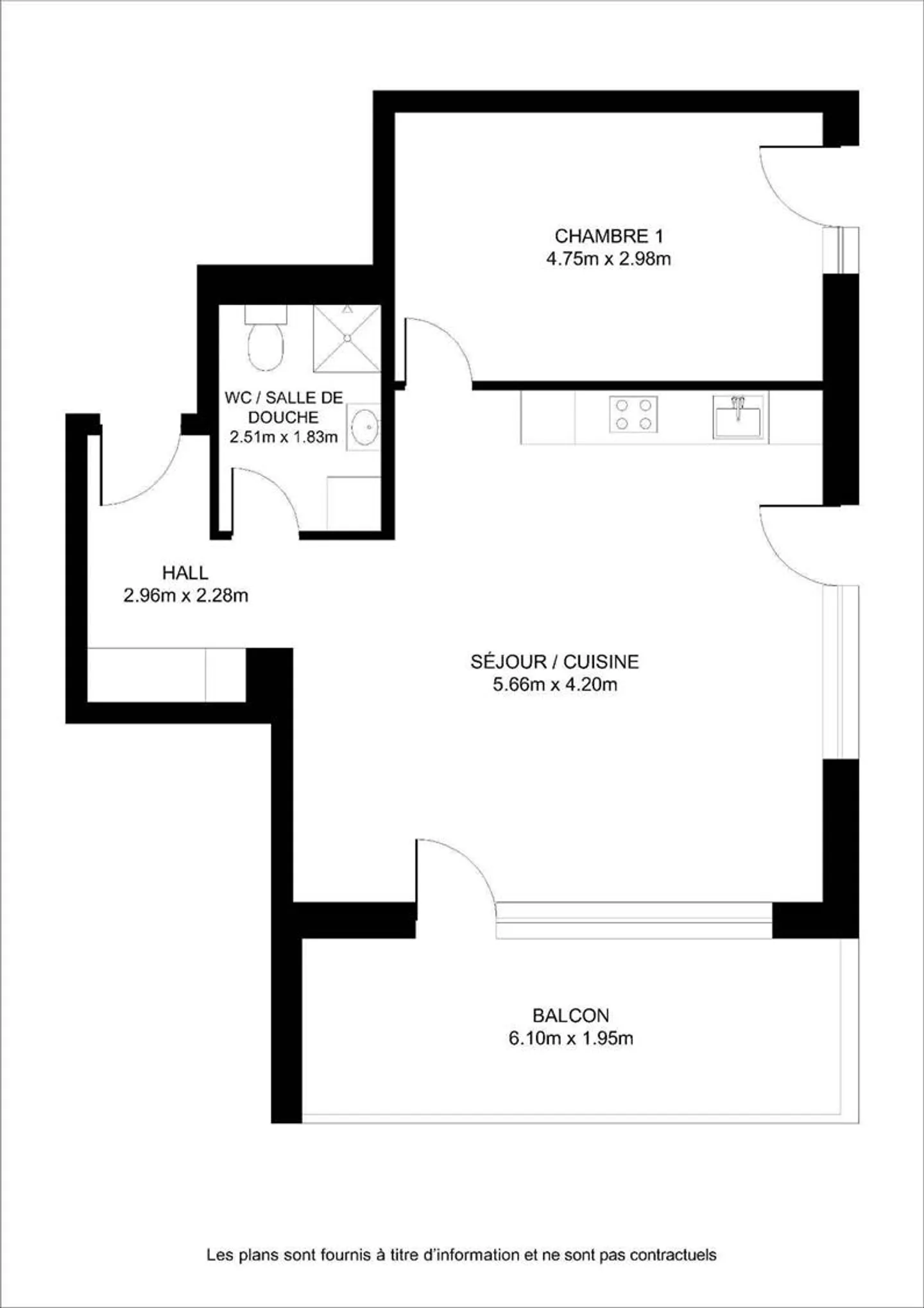 2.5 Room Apartment in Lonay - Photo 10 of 10