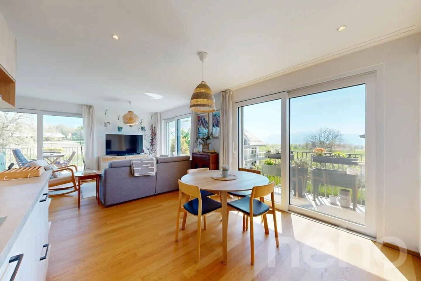 Schöne 3,5-Zimmer-Wohnung im Herzen der Natur in St-Saphorin/Morges - Foto 8 von 12