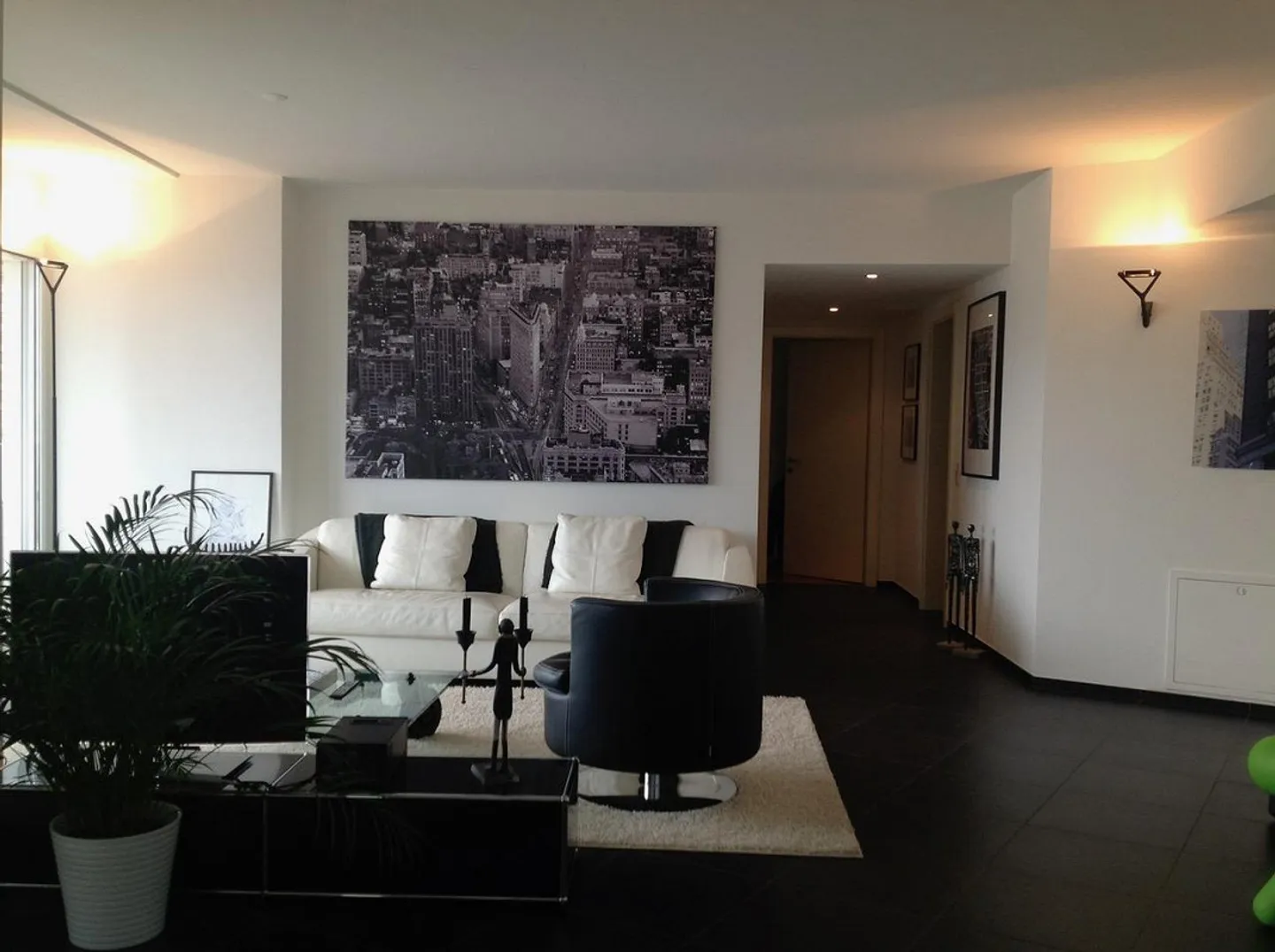 Möblierte Wohnung 3.5 Zimmer im Zentrum von Lugano mit Seeblick - Foto 2 von 11