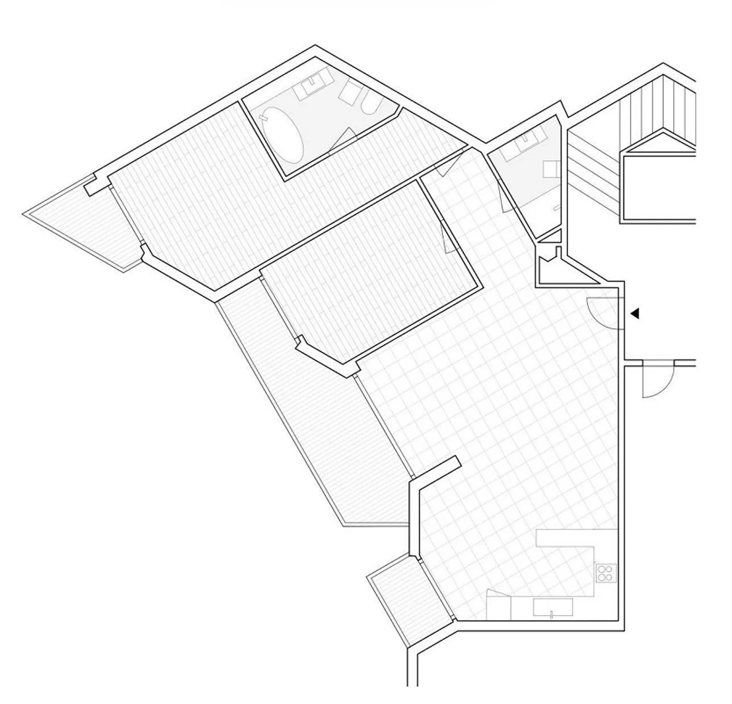Möblierte Wohnung 3.5 Zimmer im Zentrum von Lugano mit Seeblick - Foto 11 von 11