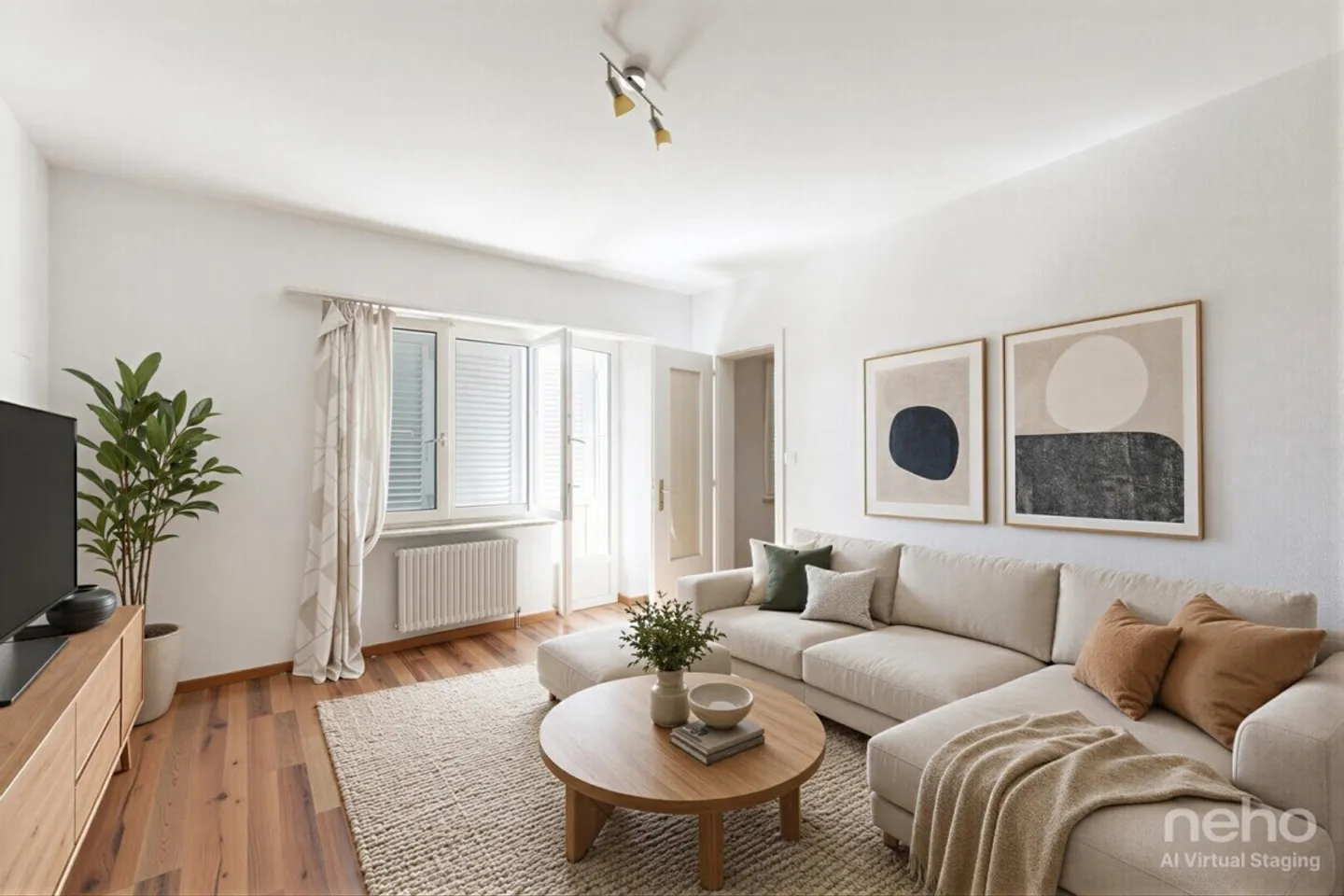 4,5 Zimmer im Zentrum von Marly - Foto 3 von 12