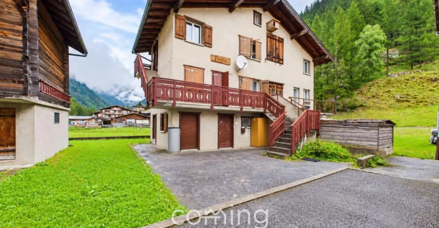 Charming half house with three residential units in Saastal. - Photo 1 of 11