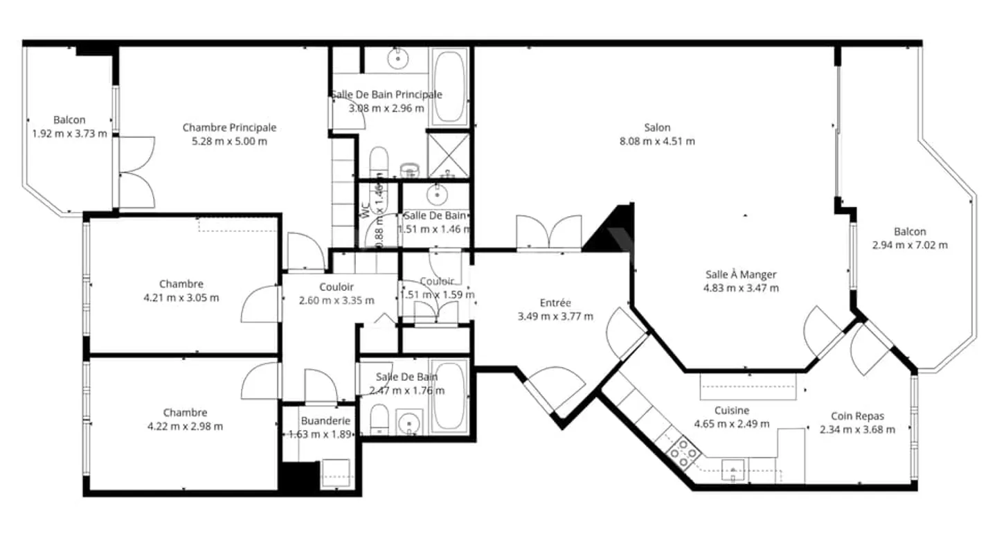 Spacious Apartment in Geneva - Photo 2 of 2