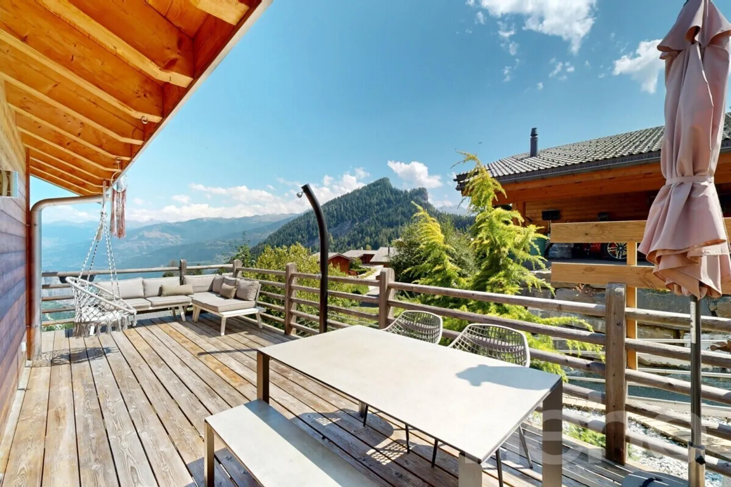 Superbo Chalet con fotovoltaico 5.5 a Mayens-de-Chamoson - Foto 7 di 12