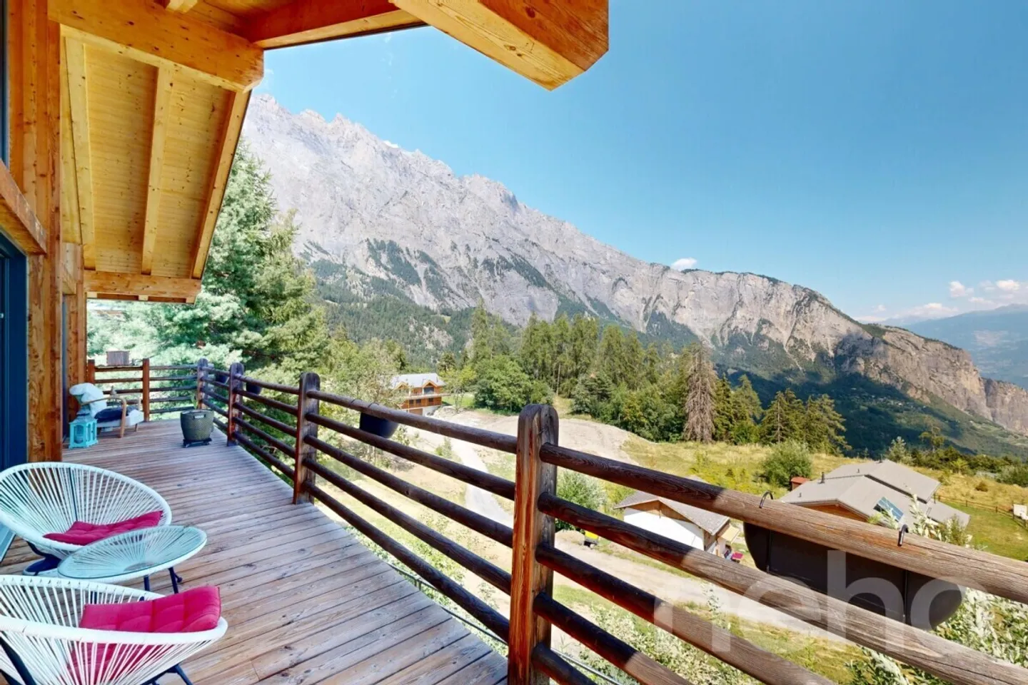 Superbo Chalet con fotovoltaico 5.5 a Mayens-de-Chamoson - Foto 10 di 12