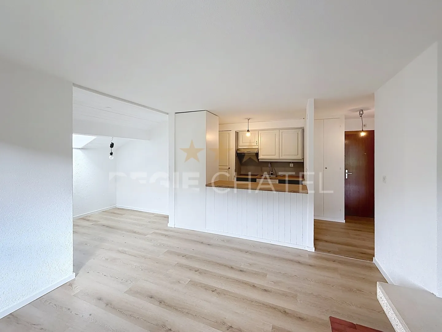 Charmante Wohnung in Paccots - Foto 4 von 8