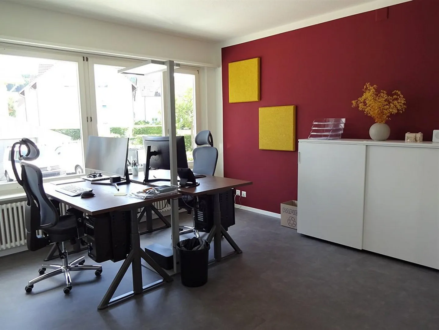 Helles Büro an zentraler Lage in Bonstetten zu vermieten - Foto 2 di 4