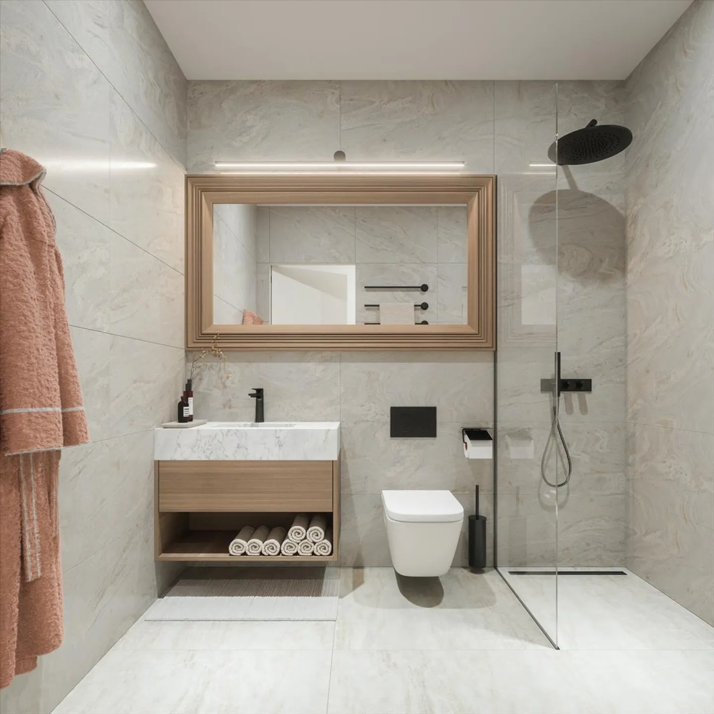 Wunderschöne 3-Zimmer-Wohnung mit Terrasse in Collex-Bossy - Foto 9 von 14