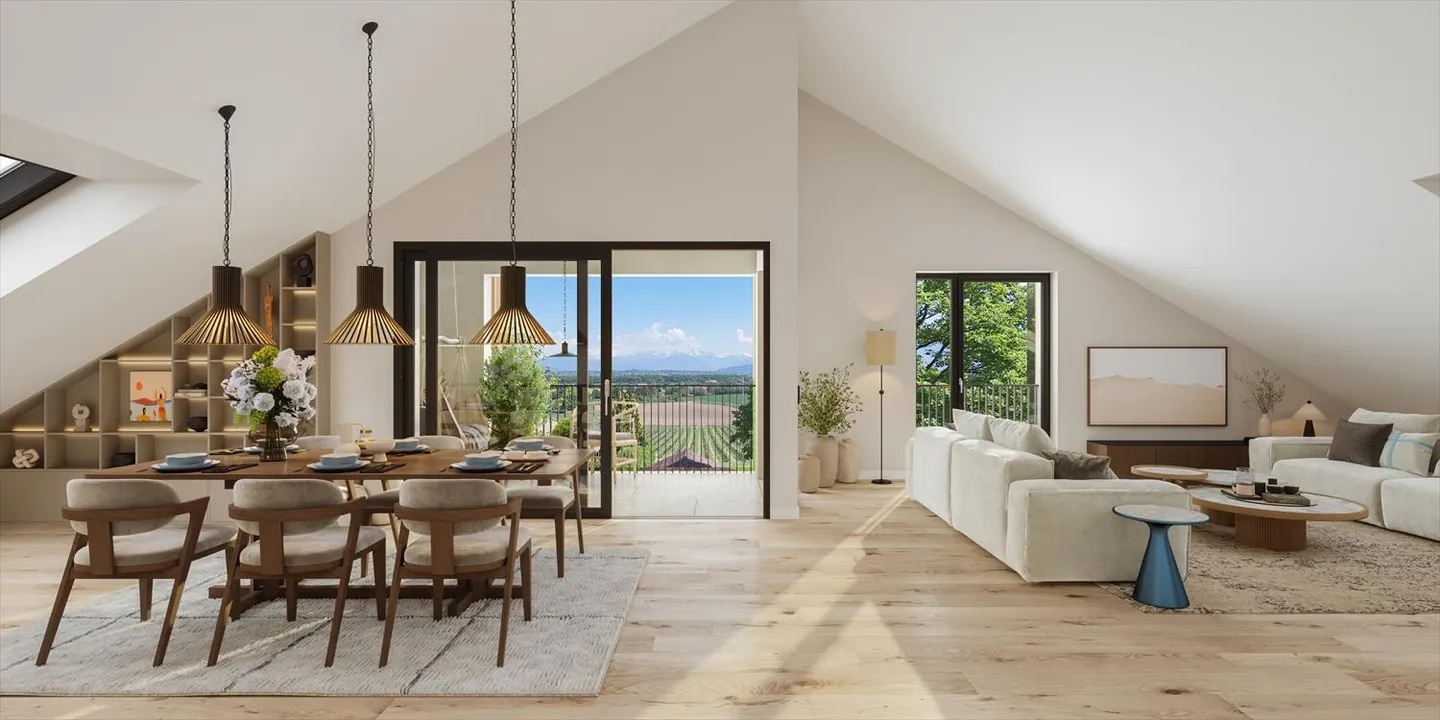 Wunderschöne 3-Zimmer-Wohnung mit Terrasse in Collex-Bossy - Foto 13 von 14