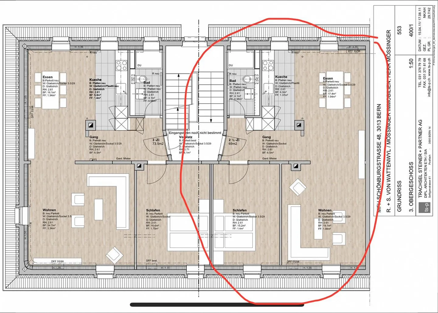 Geräumige renovierte Wohnung - Foto 6 von 6