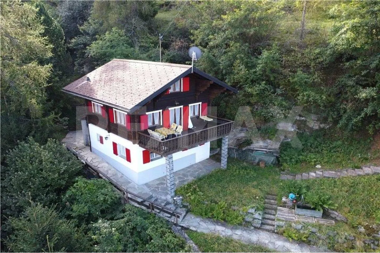 Idylle pure : chalet de rêve avec vue panoramique à Oberems - Photo 1 sur 13