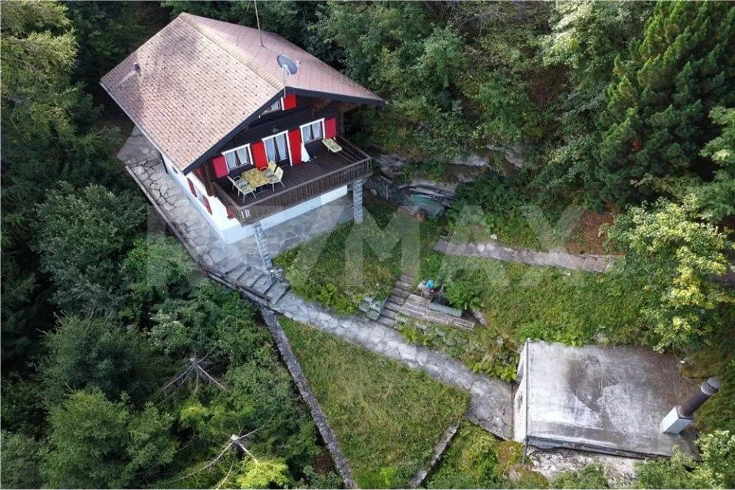 Idylle pure : chalet de rêve avec vue panoramique à Oberems - Photo 2 sur 13