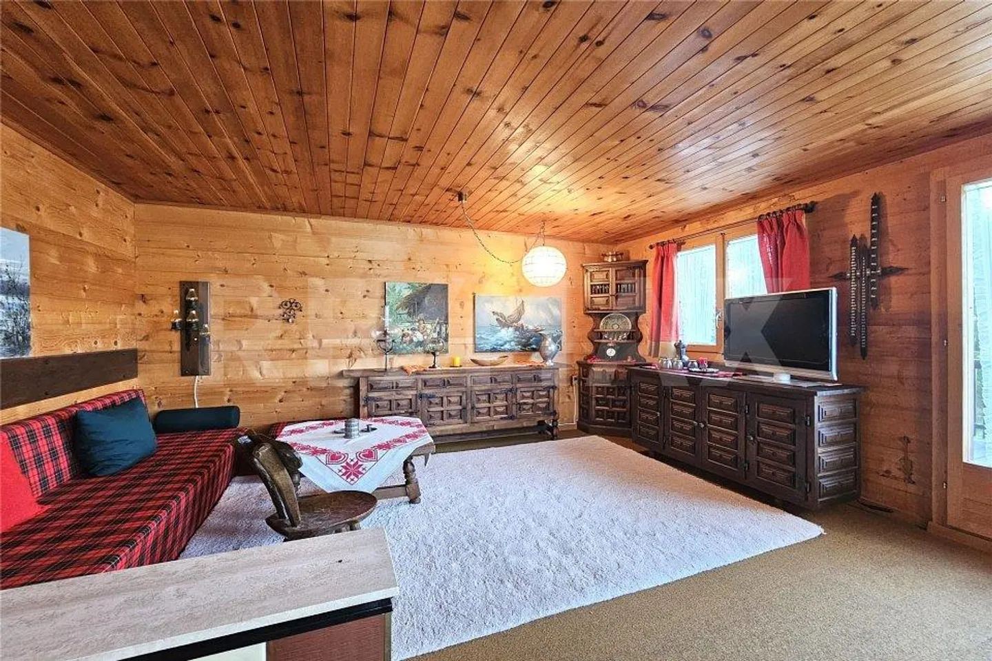 Idylle pure : chalet de rêve avec vue panoramique à Oberems - Photo 4 sur 13