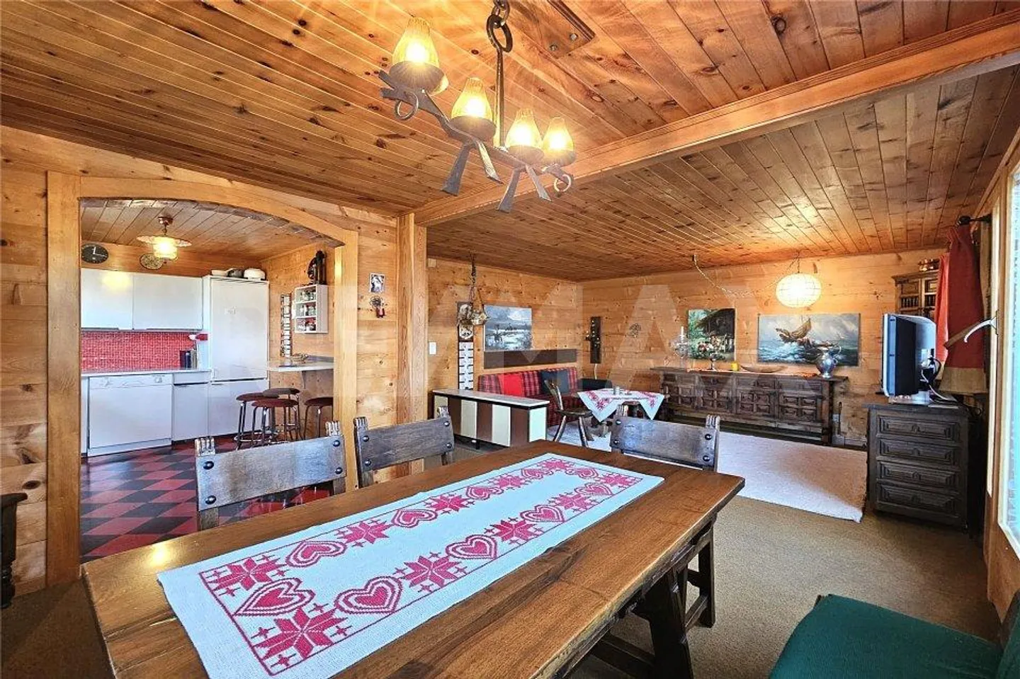 Idylle pure : chalet de rêve avec vue panoramique à Oberems - Photo 5 sur 13