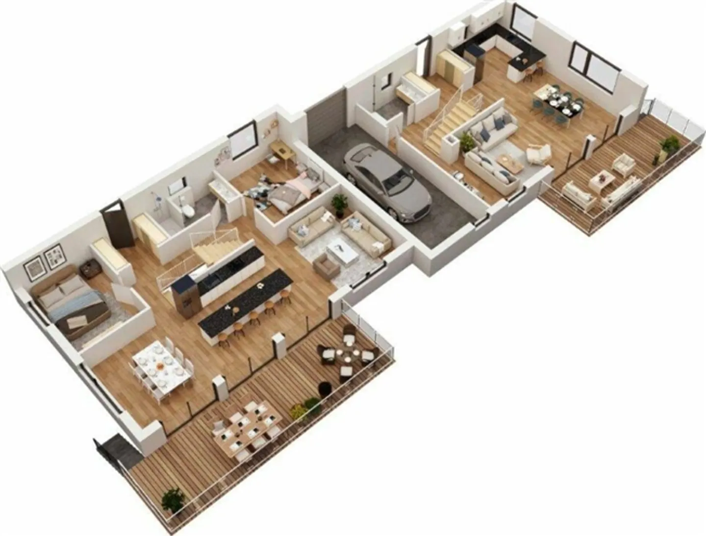 Semi-Detached Villa with 5.5 Rooms in Prêles - Photo 6 of 8