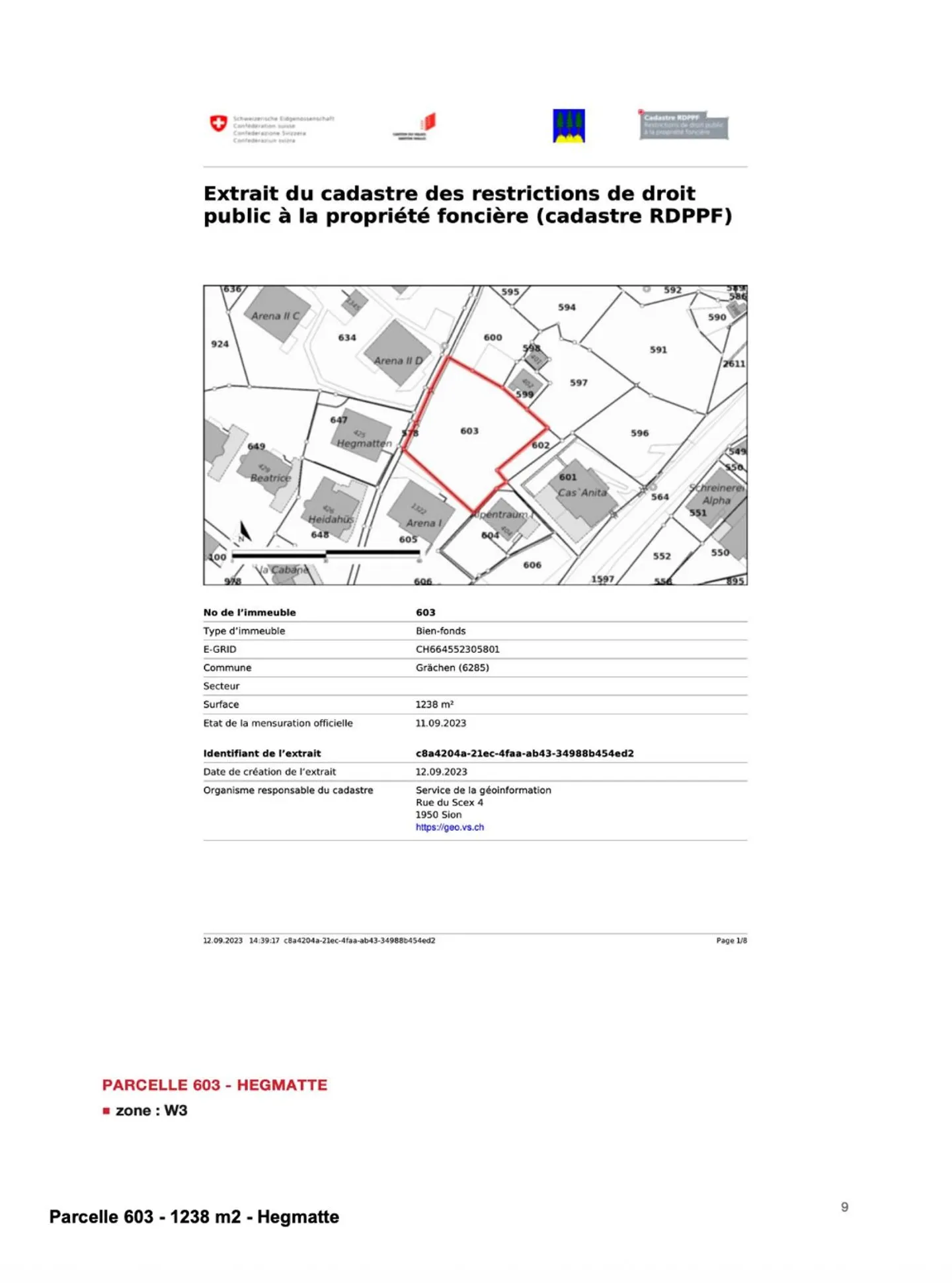 Constructible plot for sale - Photo 9 of 10