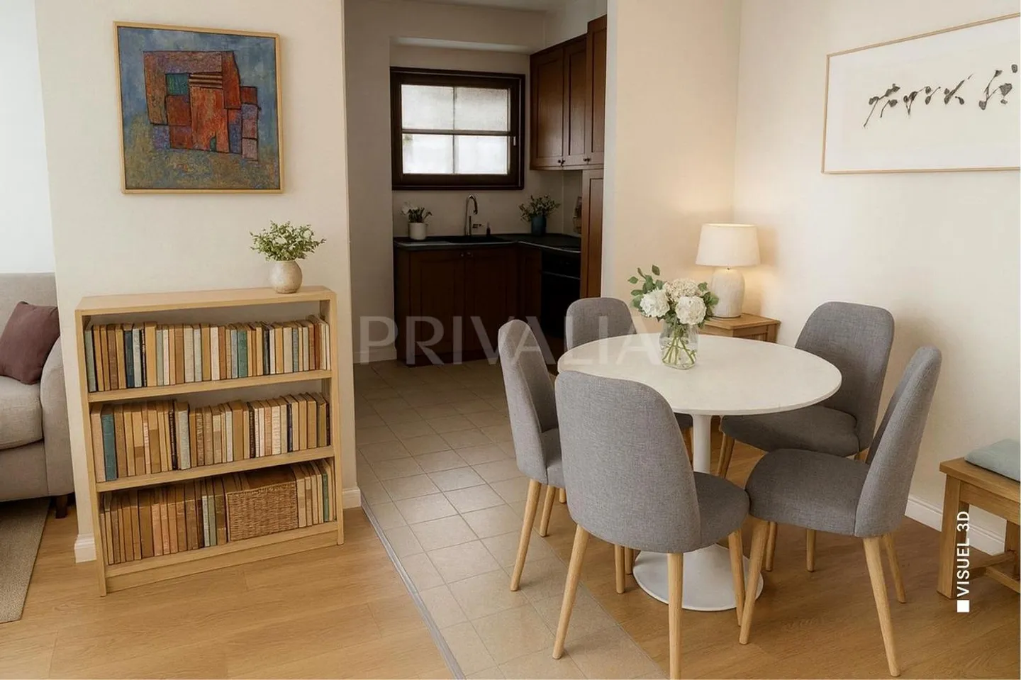 Exclusif : Appartement 2½ pièces de 62 m² avec deux balcons - Photo 1 sur 6