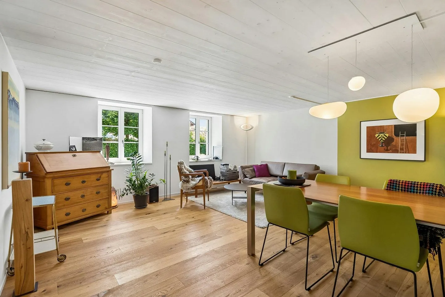 As good as new 5-room middle-Flarzhaus with garden seating area - Photo 5 of 13