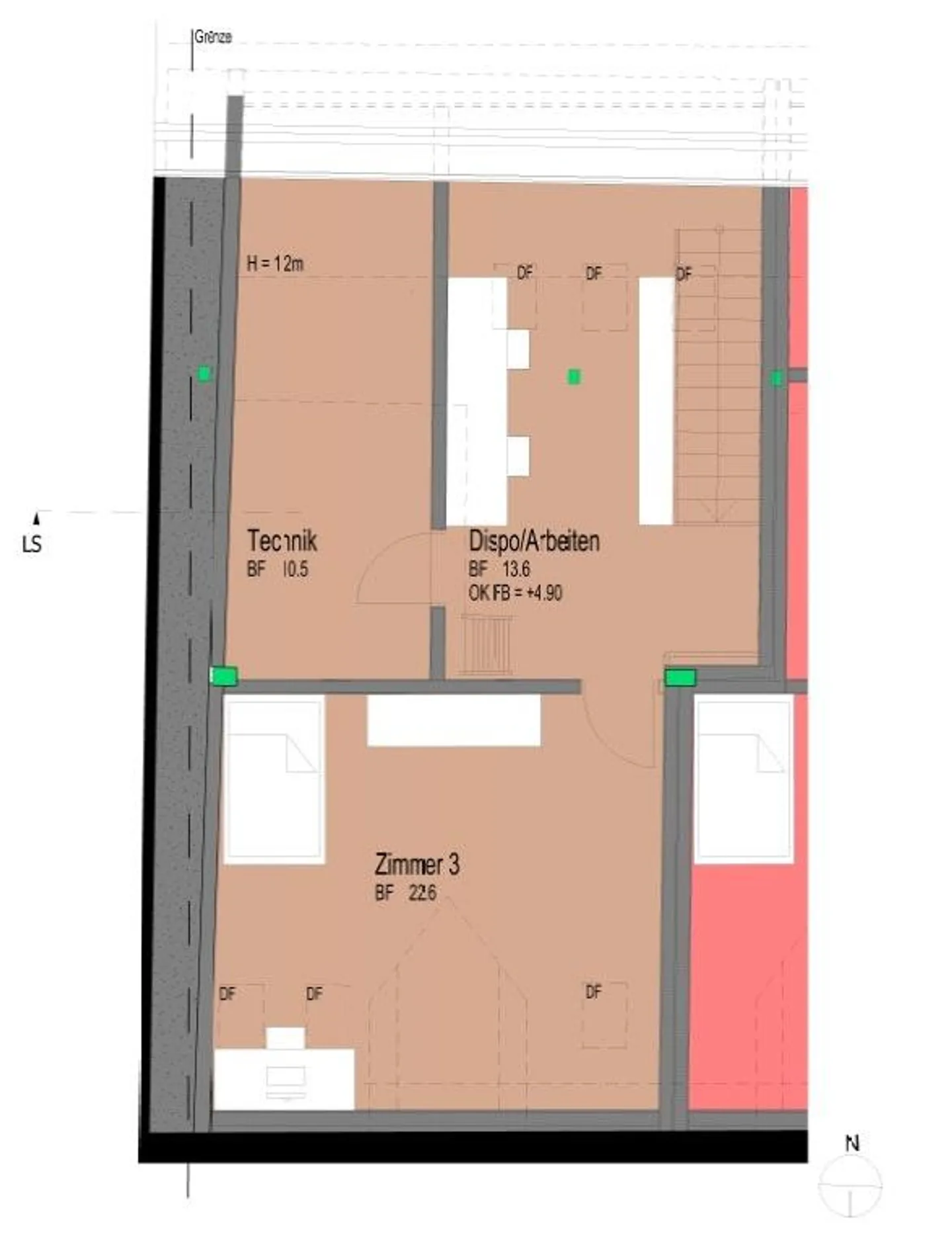 As good as new 5-room middle-Flarzhaus with garden seating area - Photo 12 of 13