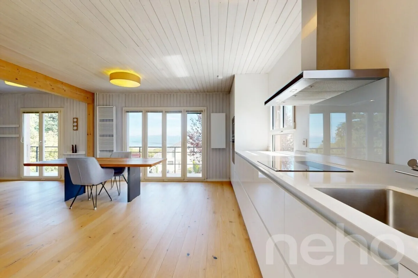 Fully renovated chalet in Arzier - absolute calm, panoramic view - Photo 2 of 12