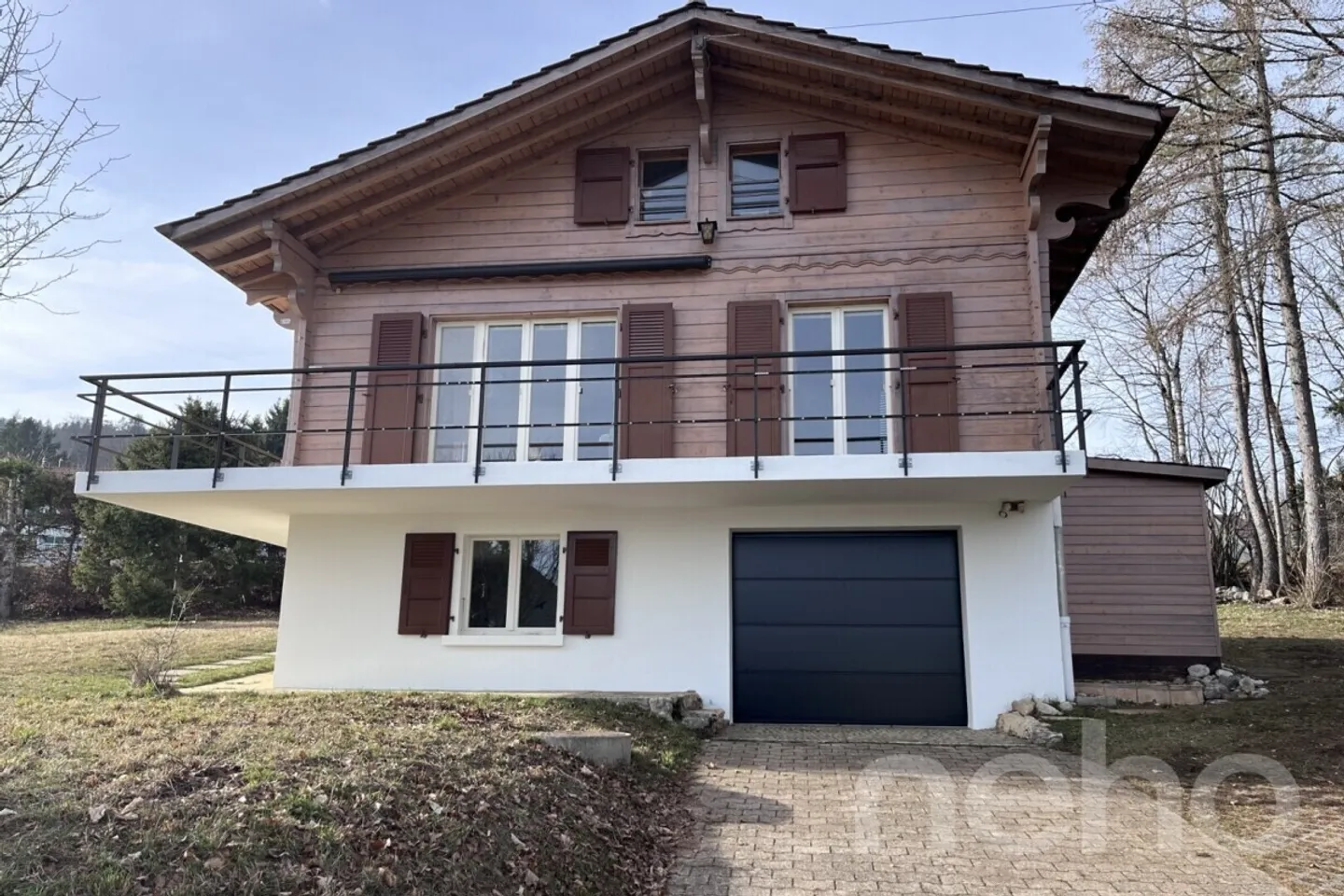 Fully renovated chalet in Arzier - absolute calm, panoramic view - Photo 8 of 12