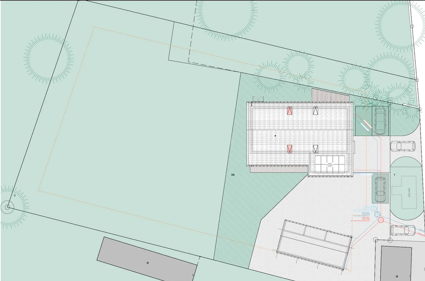 PERMIS EN FORCE - Deux villas avec écurie pour 3 chevaux sur grand terrain - Photo 10 sur 10