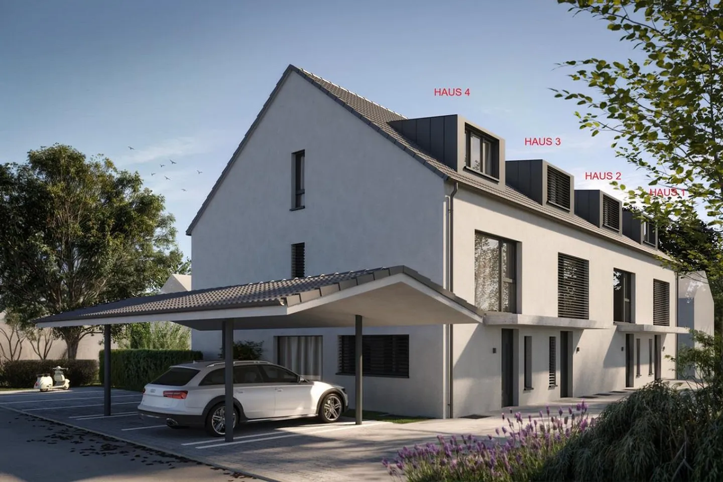 Nouveau projet de construction Bündtenstrasse avec quatre maisons de ville de 5,5 pièces (Maison 2) - Photo 3 sur 7