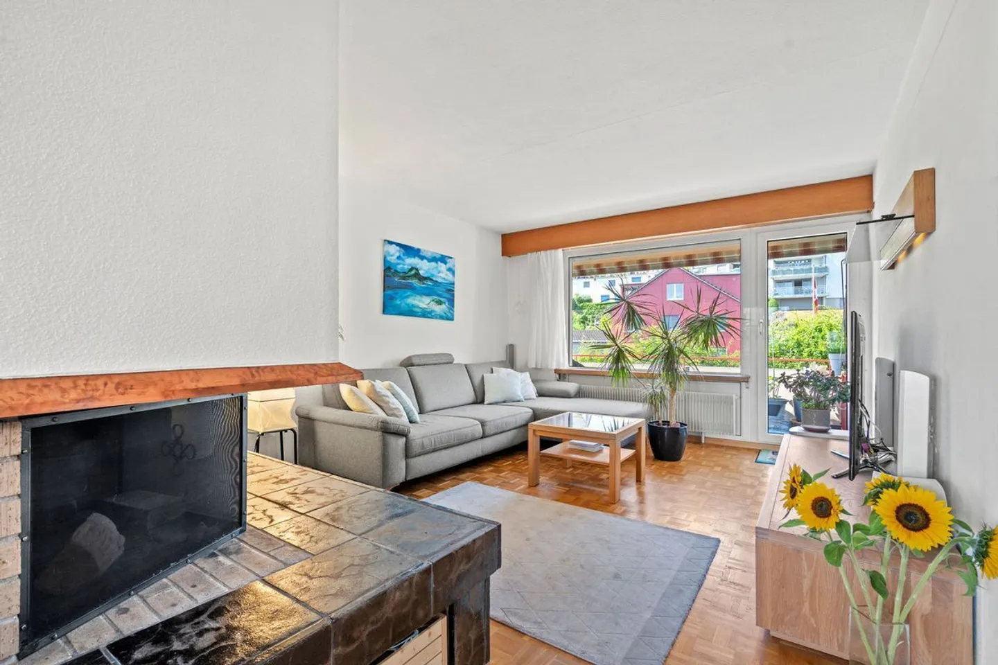 Charmante appartement en attique de 4,5 pièces avec vue imprenable sur le lac - Photo 4 sur 13