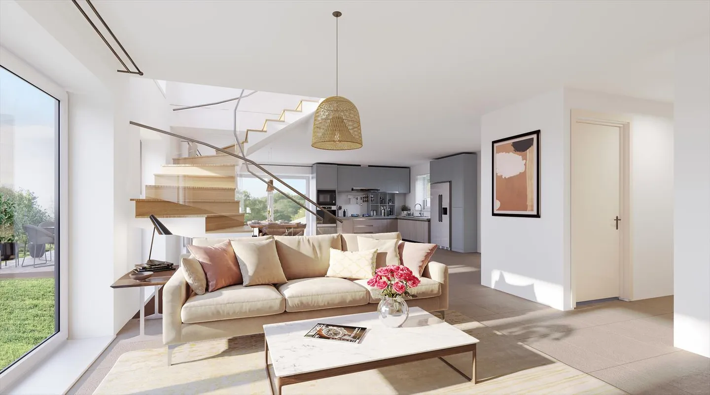Cantiere in corso, villa individuale scavata di 4,5 locali e 167 m2 utili, a Orbe - Foto 3 di 7