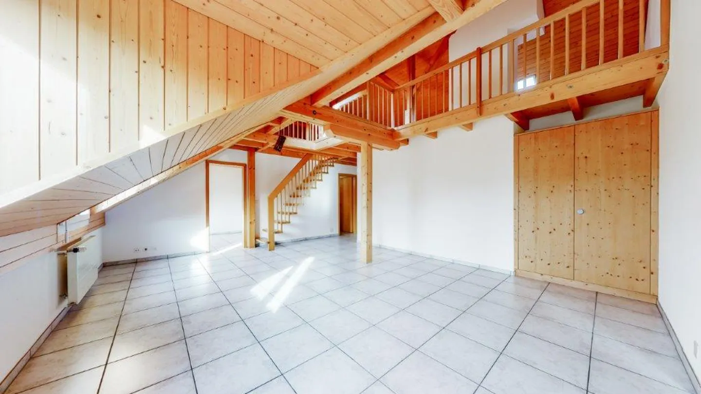 Calme, charmant et central à Ittigen; appartement sous les combles de 2,5 pièces avec ... - Photo 5 sur 11