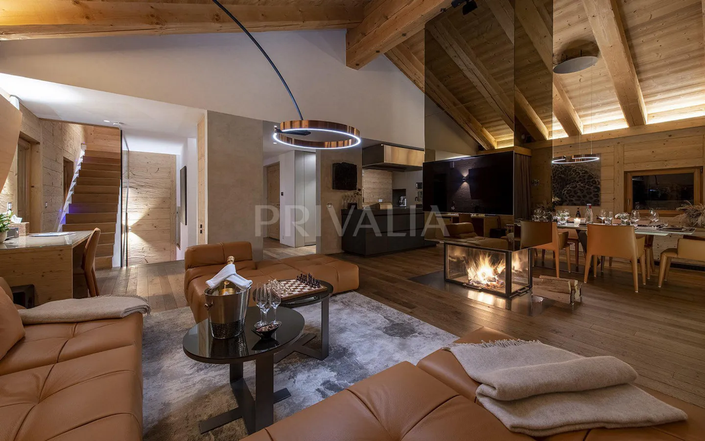 Propriété d'exception avec spa, piscine intérieure et vue panoramiq... - Photo 5 sur 12